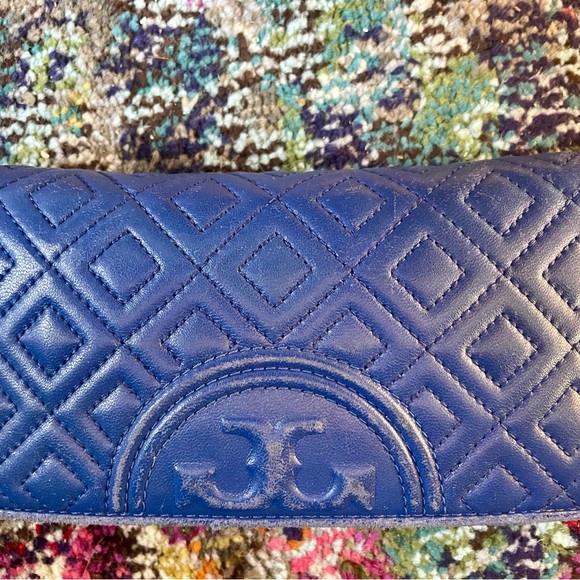 Tory Burch 'Alexa' Quilted Continental Wallet- excellent condition - Picture 6 of 6